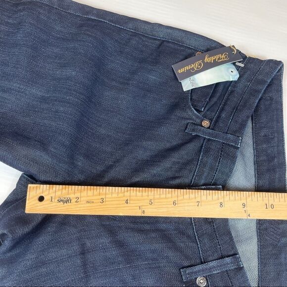 NWT Fidelity Jeans Japan Rose Long Flare Phantom Rinse Denim Women's Size 29 - Picture 9 of 11